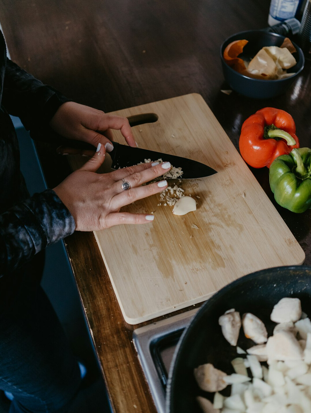 fresh vegetables on table