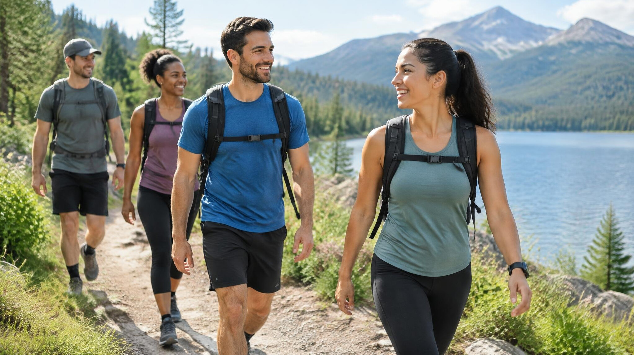 outdoor fitness group