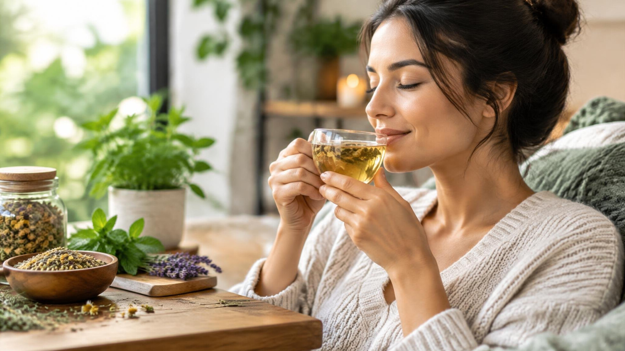 herbal tea cup