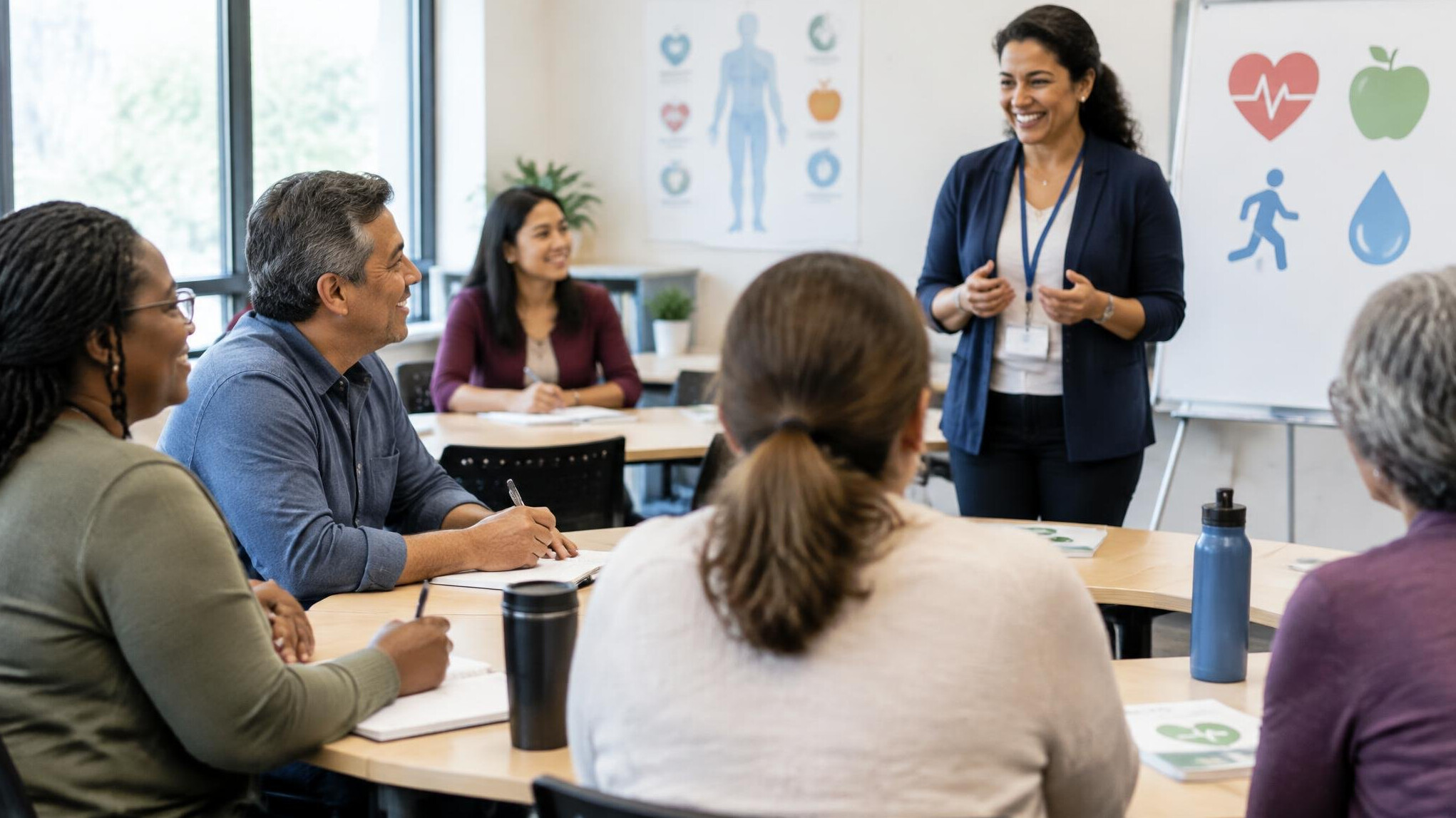 health course participants