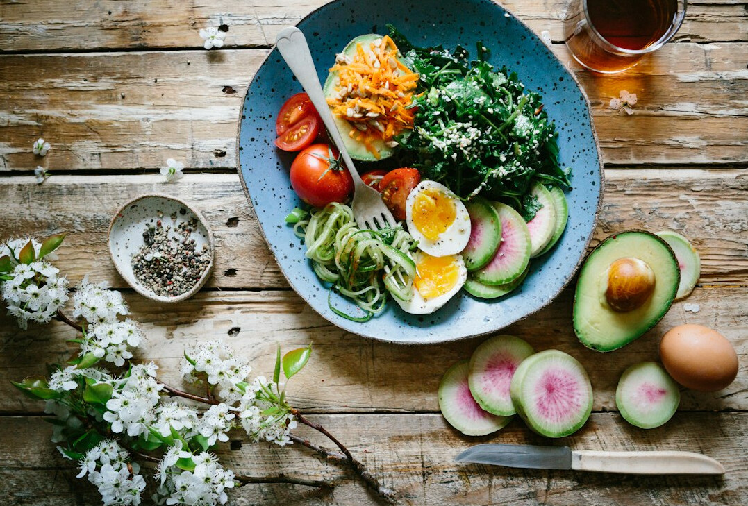 healthy meal preparation