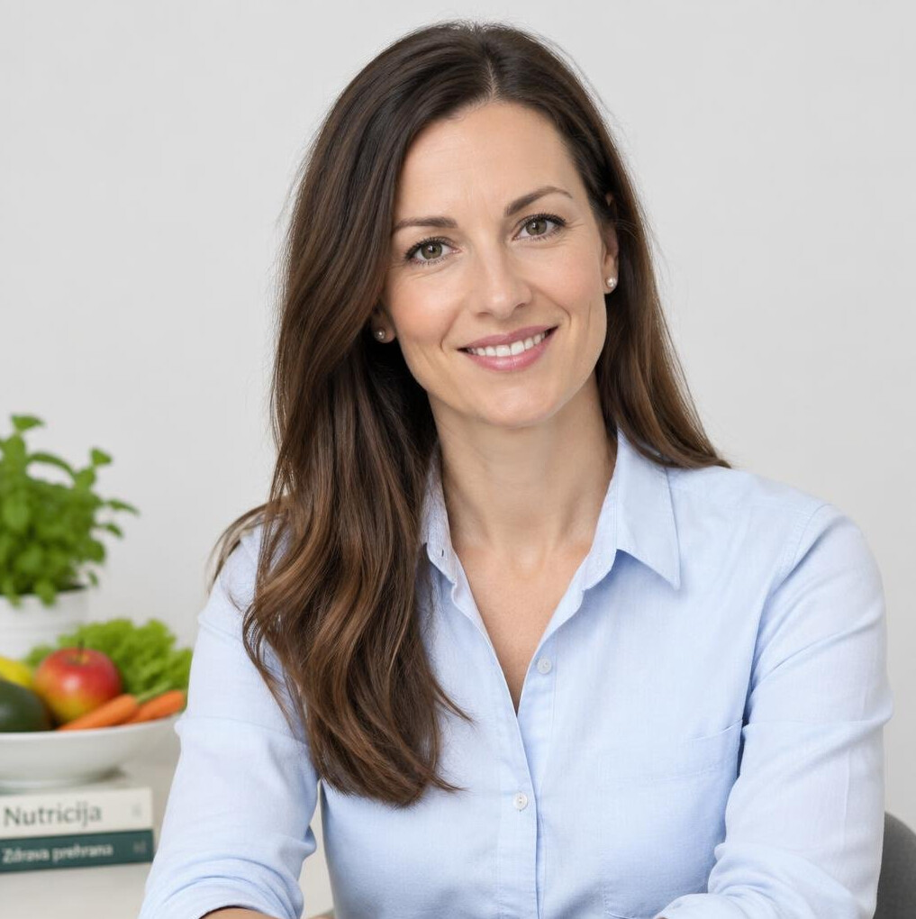 Portrait of a woman nutritionist in her 30s